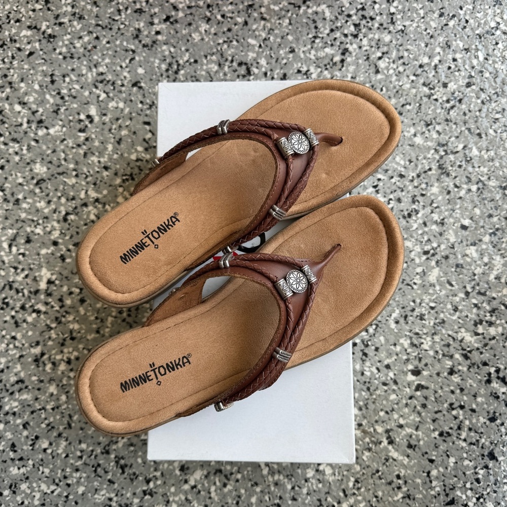 Brand new, wedges sandals